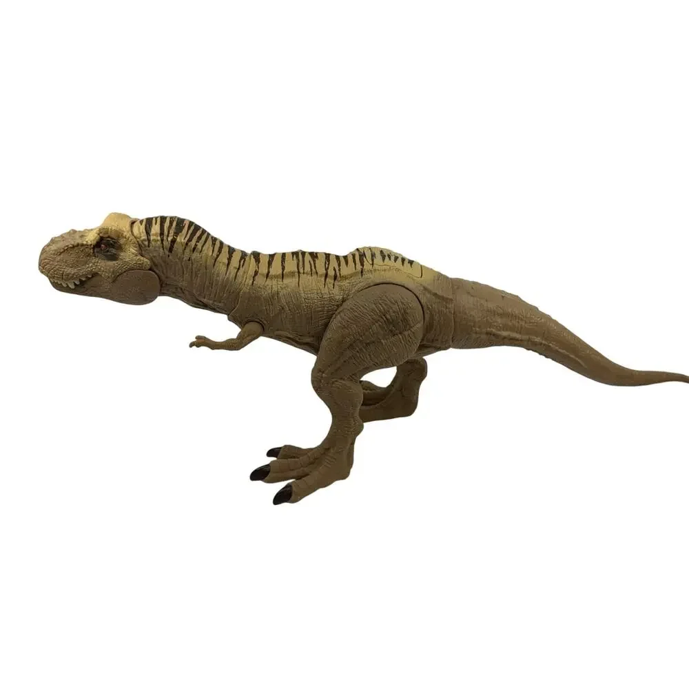 Mattel Jurassic World Dominion Rajasaurus Roar Strikes & Thrash n' Devour T-Rex